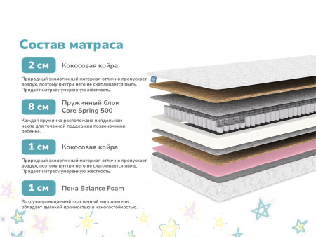 Купить Детский матрас Dimax Комета в Санкт-Петербурге 