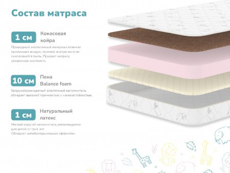 Купить Детский матрас Dimax Очумелкин в Санкт-Петербурге 