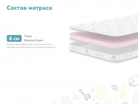 Купить Детский матрас Dimax Дрёмушка Лайт в Санкт-Петербурге 