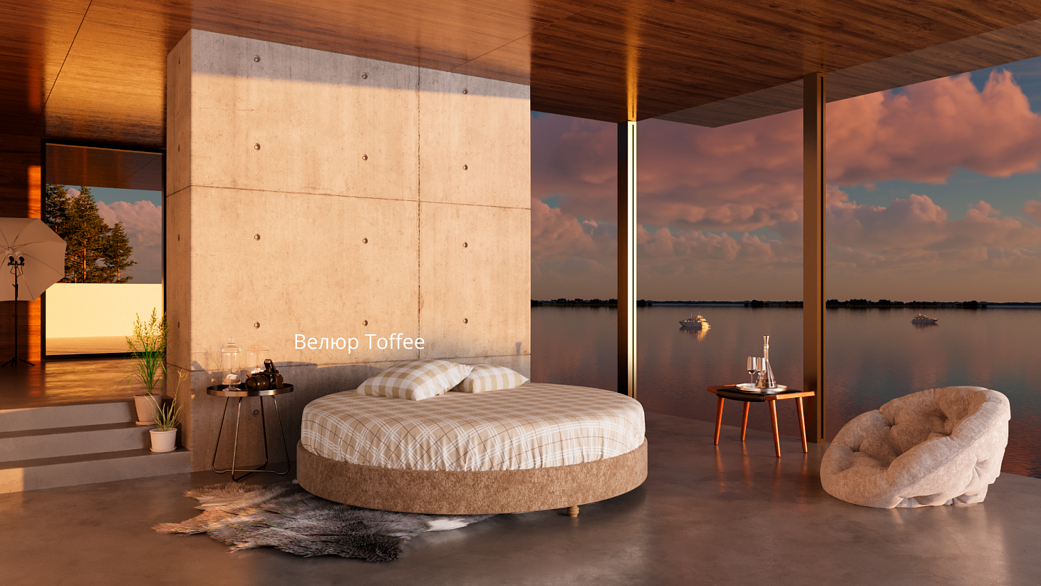 Круглый кроватный бокс Mr.Mattress Fine Box в Санкт-Петербурге 