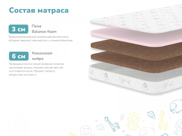 Купить Детский матрас Dimax Спортсмен в Санкт-Петербурге 