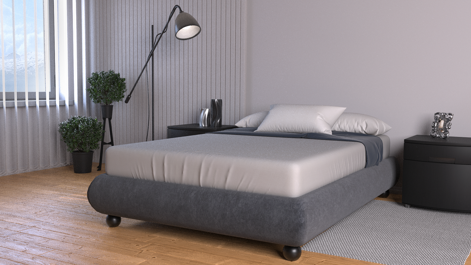 Кроватный бокс Mr.Mattress Fine Box L в Санкт-Петербурге 
