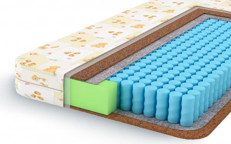 Купить Детский матрас Lonax Baby Cocos-TFK (БЕБИ КОКОС-ТФК) в Санкт-Петербурге 