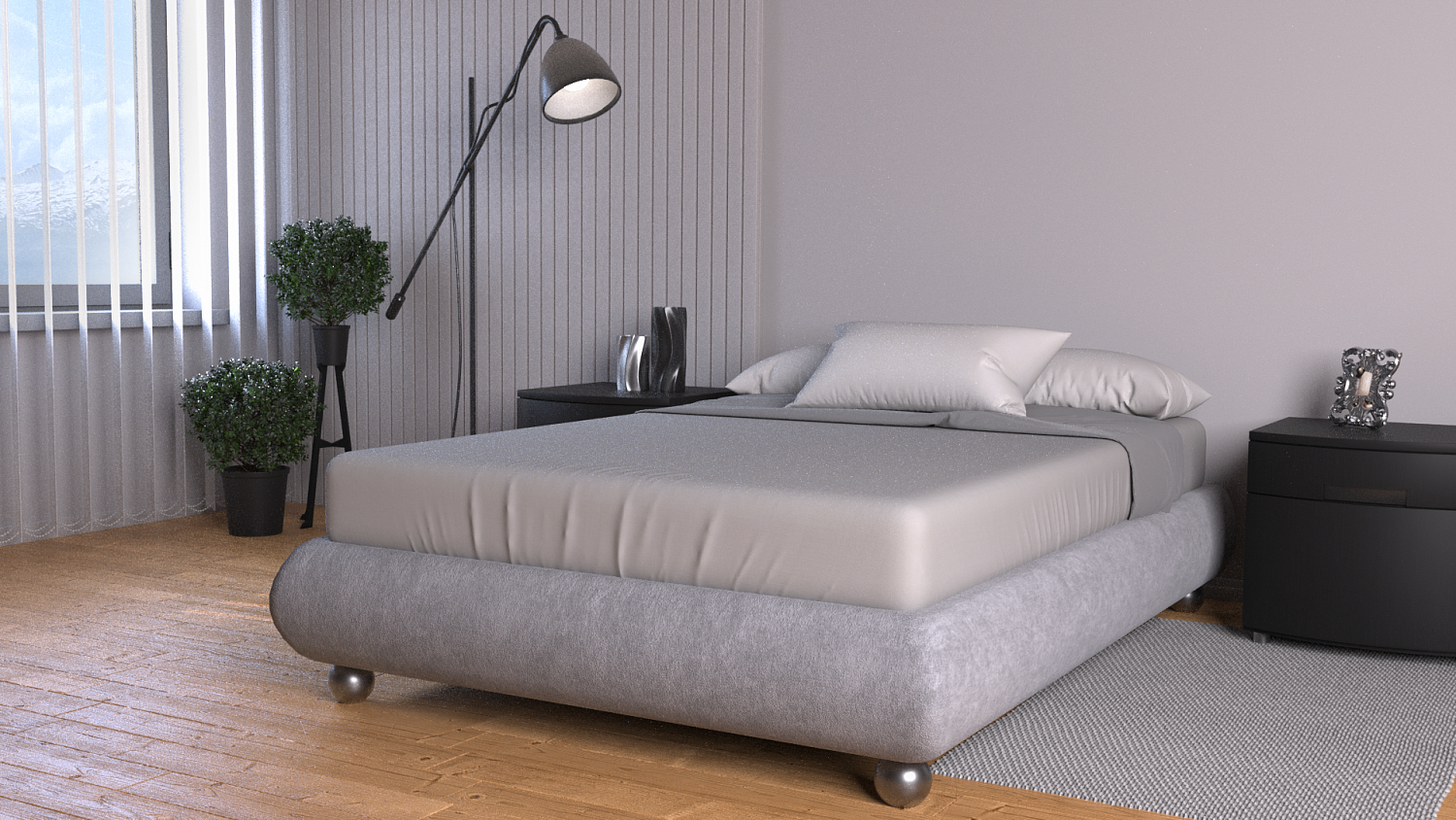 Кроватный бокс Mr.Mattress Fine Box L в Санкт-Петербурге 
