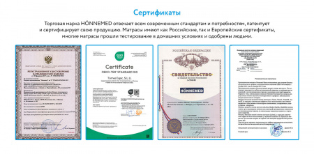 Ортопедический матрас Mr.Mattress Honnemed Traum