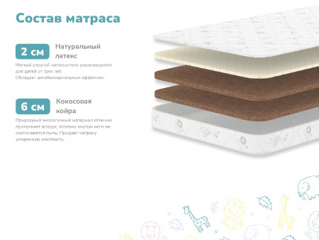 Купить Детский матрас Dimax Дрёмушка Макси в Санкт-Петербурге 